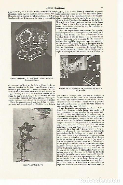 Cartoline: LAMINA ESPASA 16322: Retrato imaginario de Rambrandt por Antonio Saura - Varios