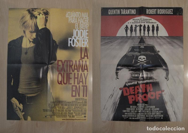 Postales: Poster doble cine: Death Proof y La extra&ntilde;a que hay en ti - Varios