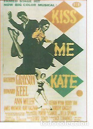 Postales: CROMO CINE 1810: BESAME KATE - Varios