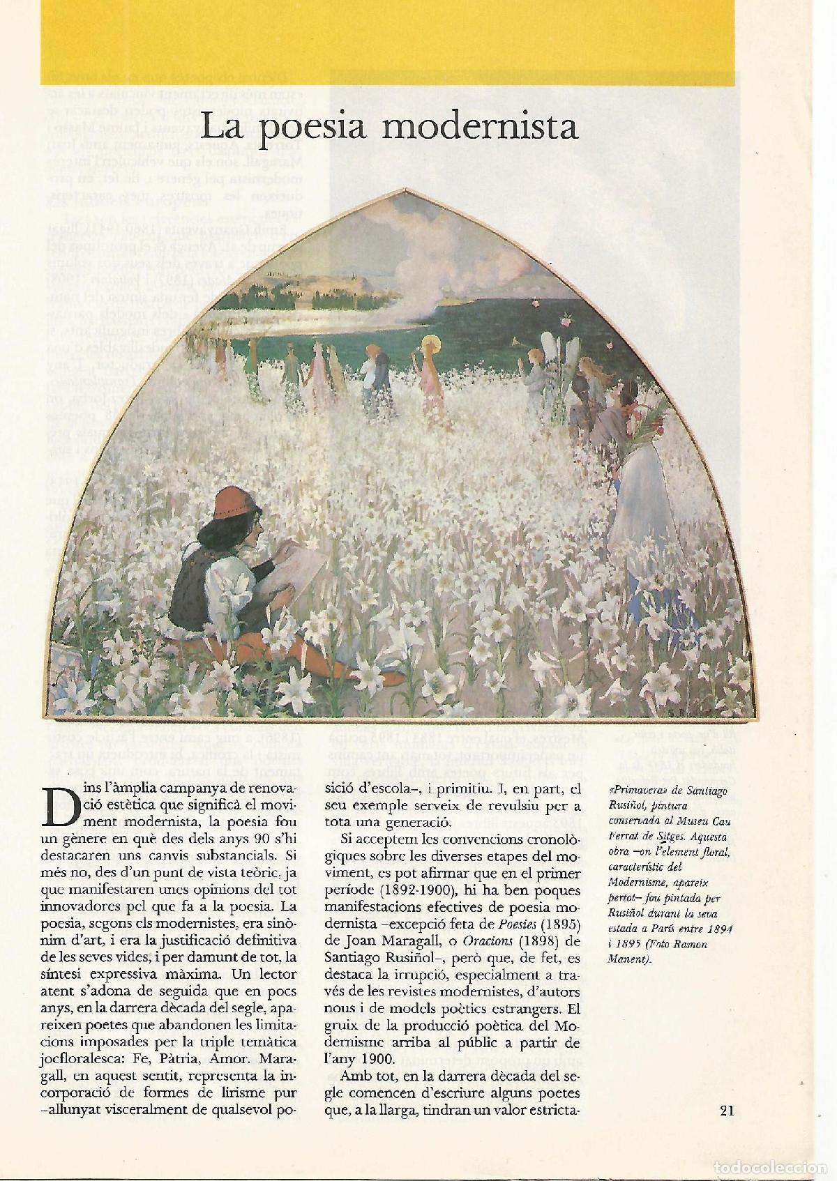 Postkarten: FASCICULO 0056: LA POESIA MODERNISTA - Enric Bou