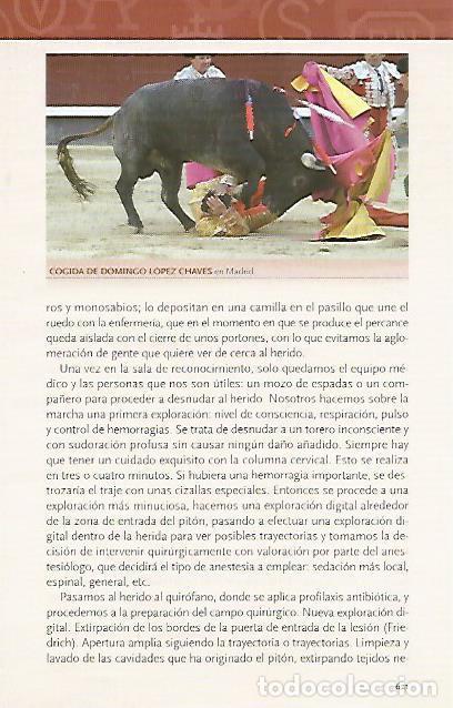 Postais: LAMINA COSSIO 50742: Cogida de Domingo Lopez Chaves en Madrid - Varios