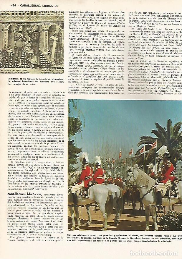 Postcards: LAMINA MONITOR 0449: SECCION MONTADA DE LA GUARDIA URBANA DE BARCELONA - Varios