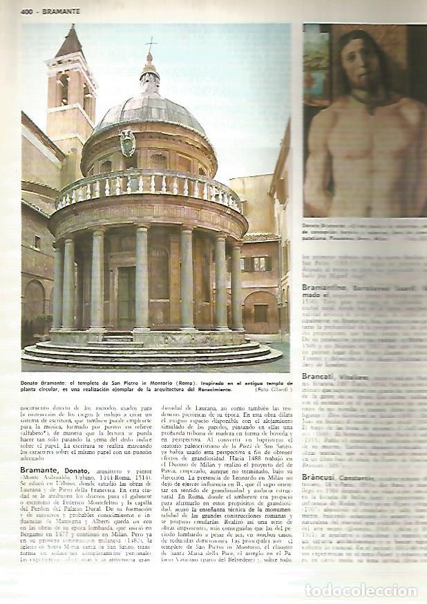 Postkarten: LAMINA MONITOR 0431: TEMPLETE DE SAN PIETRO IN MONTORIO EN ROMA - Varios