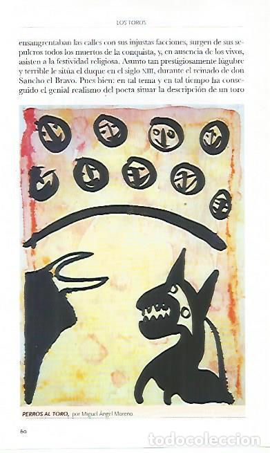 Postais: LAMINA COSSIO 51012: Perros al toro por Miguel Angel Moreno - Varios