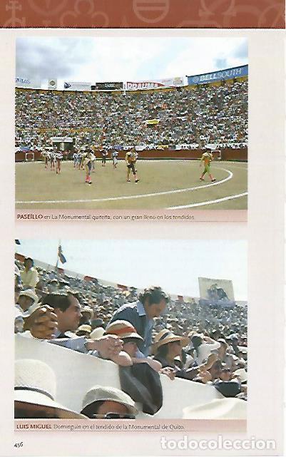 Postales: LAMINA COSSIO 50968: Luis Miguel Dominguin en un tendido de la Monumental de Quito - Varios