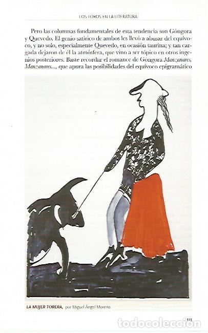 Cartes Postales: LAMINA COSSIO 51017: La mujer torera por Miguel Angel Moreno - Varios