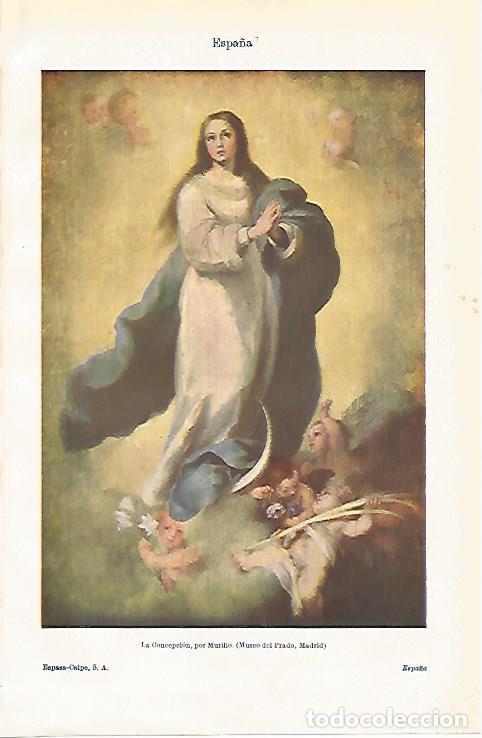 Postales: LAMINA ESPASA 20040: La Concepcion por Murillo - Varios