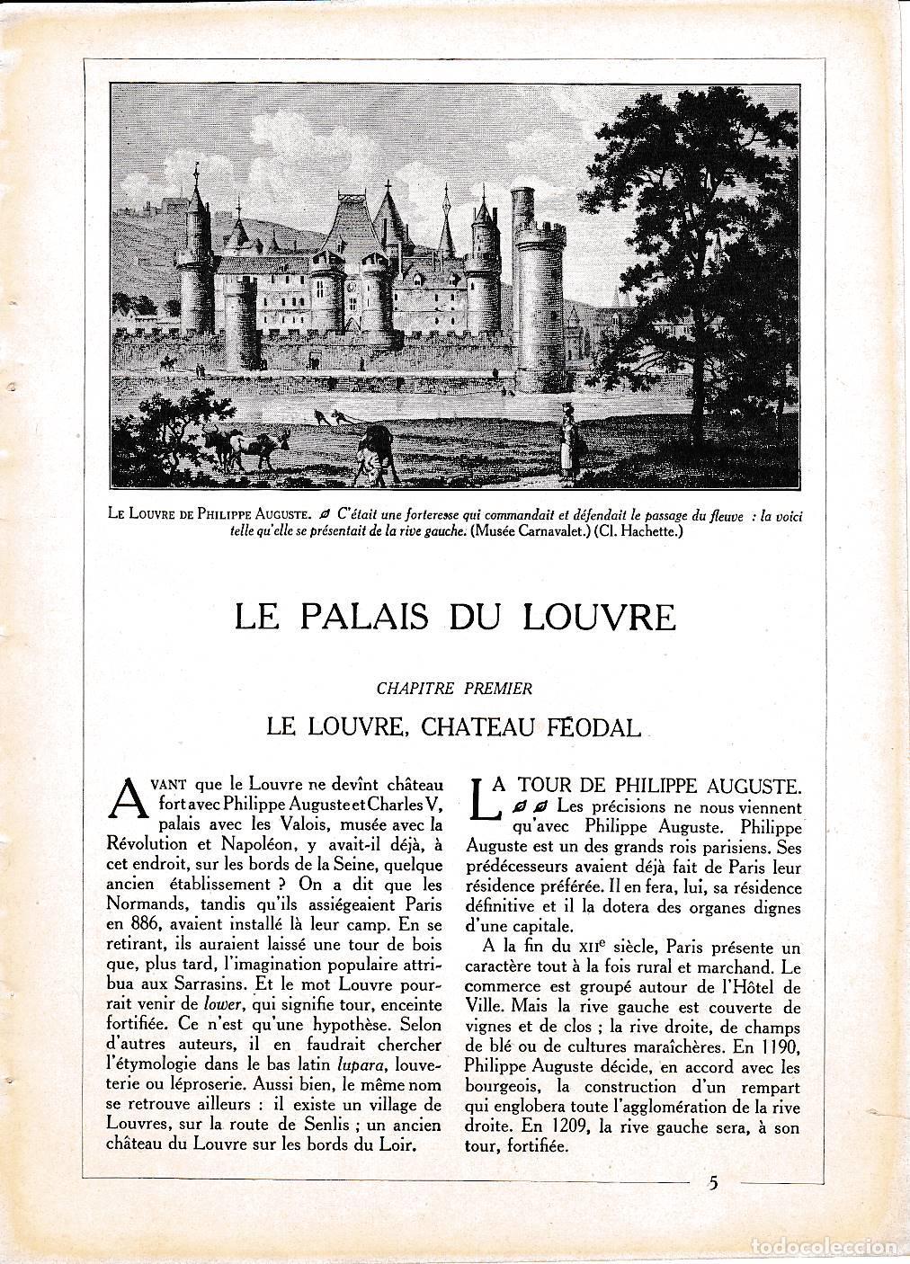 Cartoline: LAMINA 30003: El Louvre de Philippe Auguste - Librairie Hachette