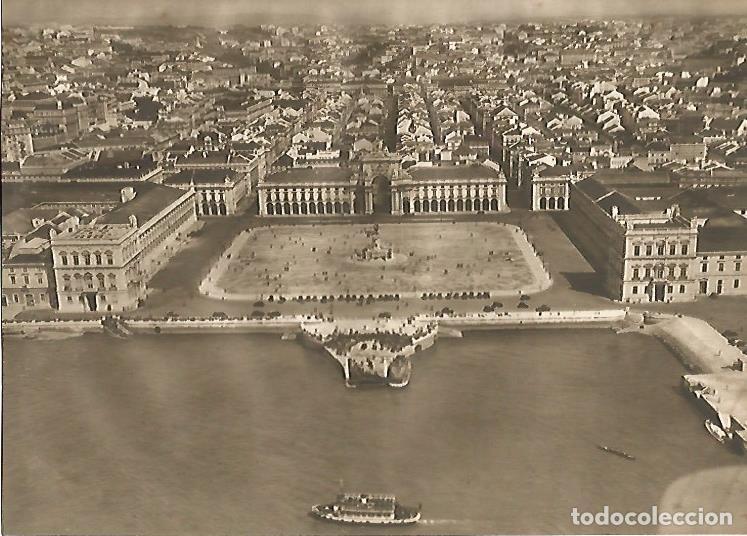 Cartoline: LAMINA GEOGRAFIA 0126: Plaza del Comercio en Lisboa Portugal - Ricardo Beltran y Vicente Vera