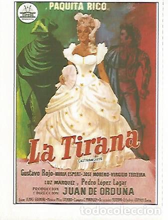 Postcards: CROMO CINE 1231: LA TIRANA - Varios