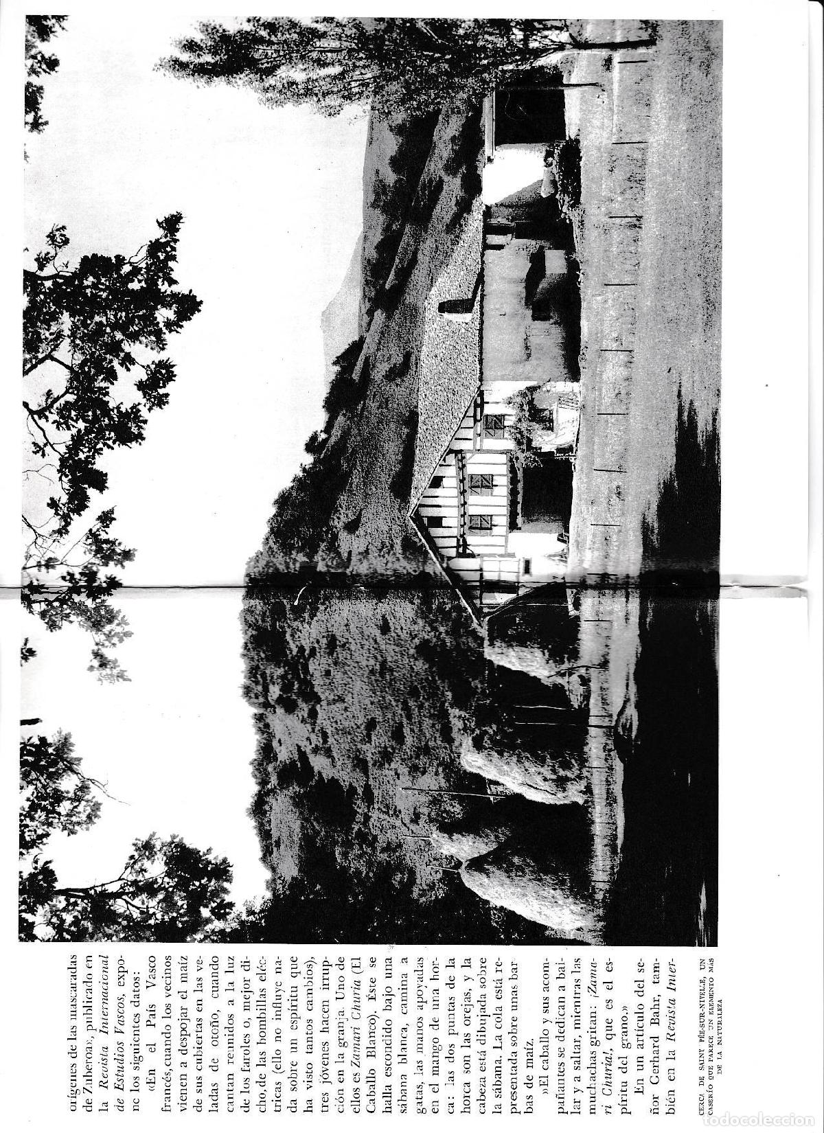 Postais: LAMINA 6093: Caserio cerca de Sanint Pee-sur-Nivelle - Pio Baroja