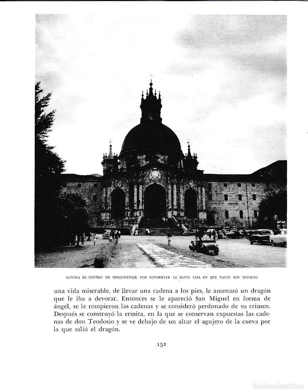 Postales: LAMINA 6148: Loyola santa casa donde nacio San Ignacio - Pio Baroja