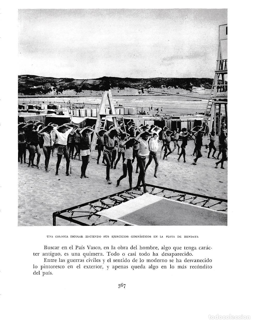 Cartoline: LAMINA 6247: Colonia escolar en la playa de Hendaya - Pio Baroja