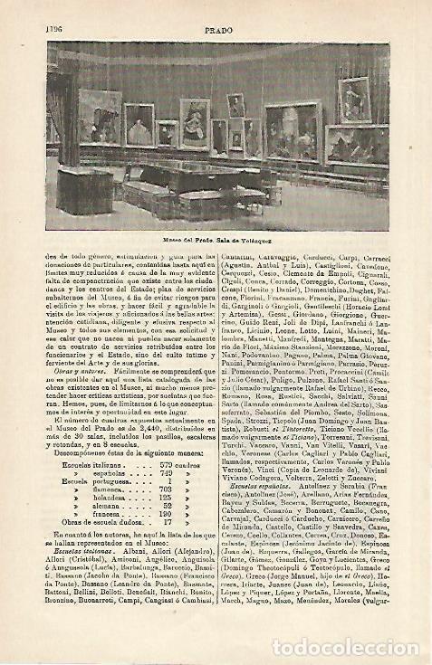 Postales: LAMINA ESPASA 17288: Sala de Velazquez del Museo del Prado - Varios