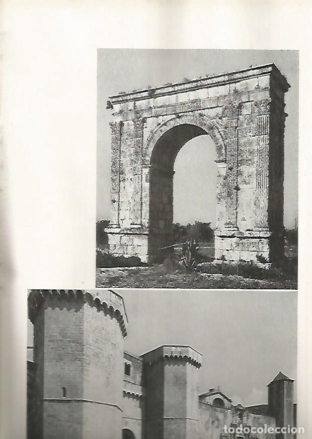 Postales: LAMINA 4941: ARCO DE BARA Y MONASTERIO DE POBLET (TARRAGONA) - Jaime Ministral Masia