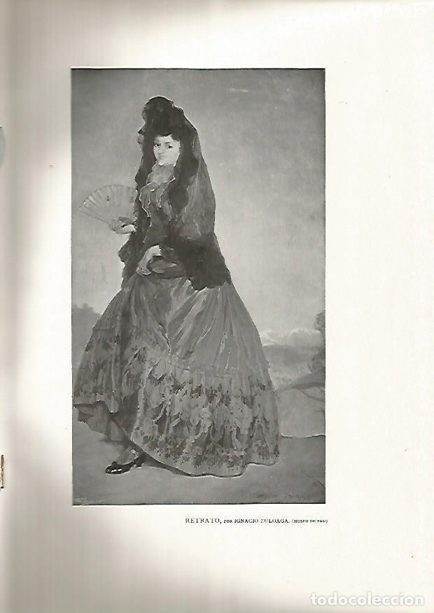 Postales: LAMINA 5022: Retrato por Ignacio Zuloaga - Varios