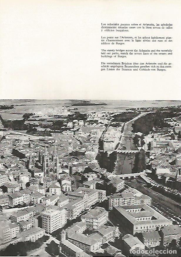 Cartes Postales: LAMINA 4994: BURGOS PUENTES SOBRE EL ARLANZON - Jaime Ministral Masia