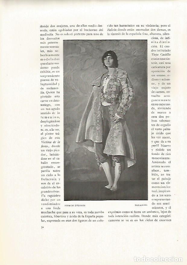 Postales: LAMINA 5034: Bailadora por Ignacio Zuloaga - Varios