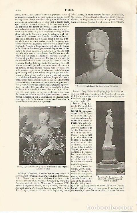 Postkarten: LAMINA ESPASA 20855: Isabel de Austria o Sissi - Varios