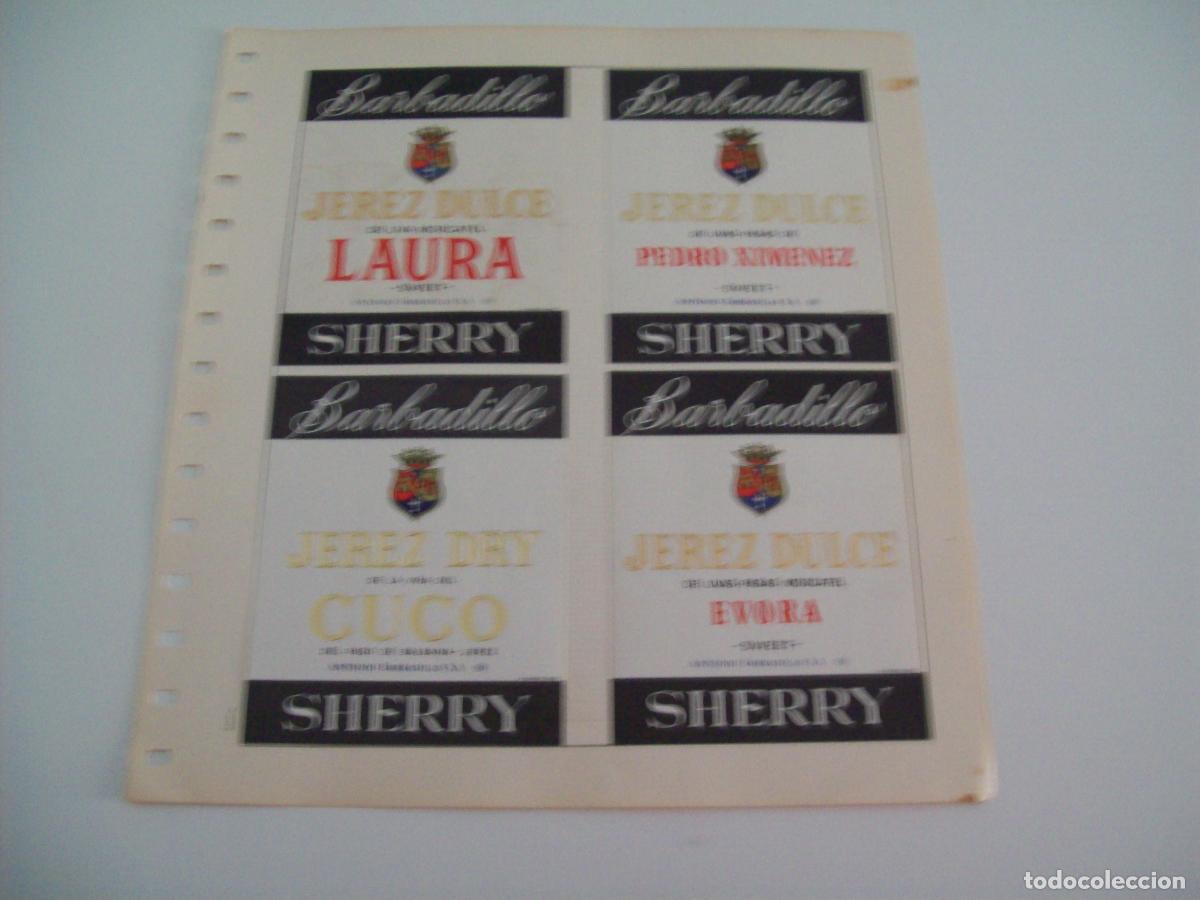 Postcards: ETIQUETA LICOR 2327: Jerez de Barbadillo - Varios