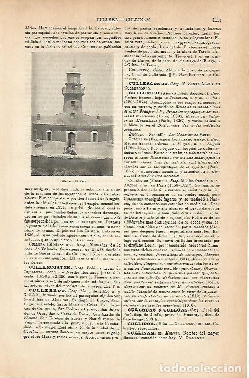 Postais: LAMINA ESPASA 14360: Faro de Cullera Valencia - Varios
