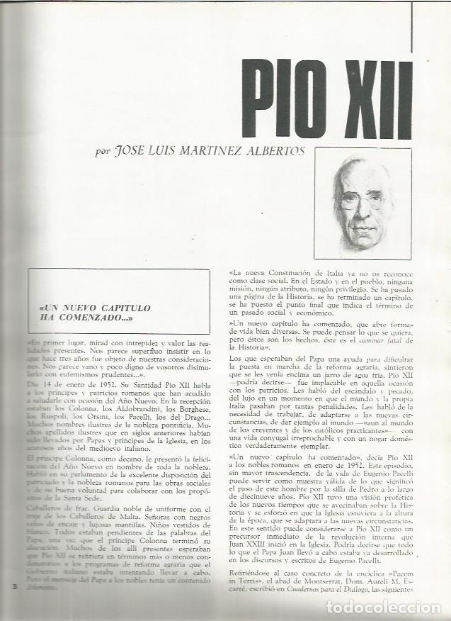 Postcards: FASCICULO 086: PIO XII - Jose Luis Martinez Albertos