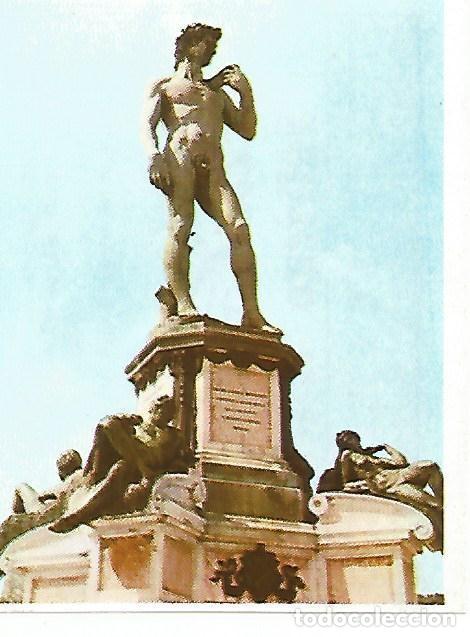 Postkarten: CROMO CHOCOLATES LAS COMAS - Europa no 70 - David de Miguel Angel. Florencia - Varios