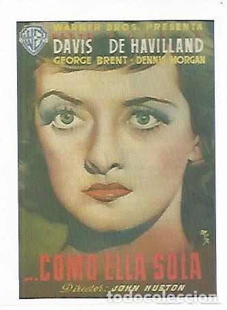 Postcards: CROMO CINE 1775: COMO ELLA SOLA - Varios