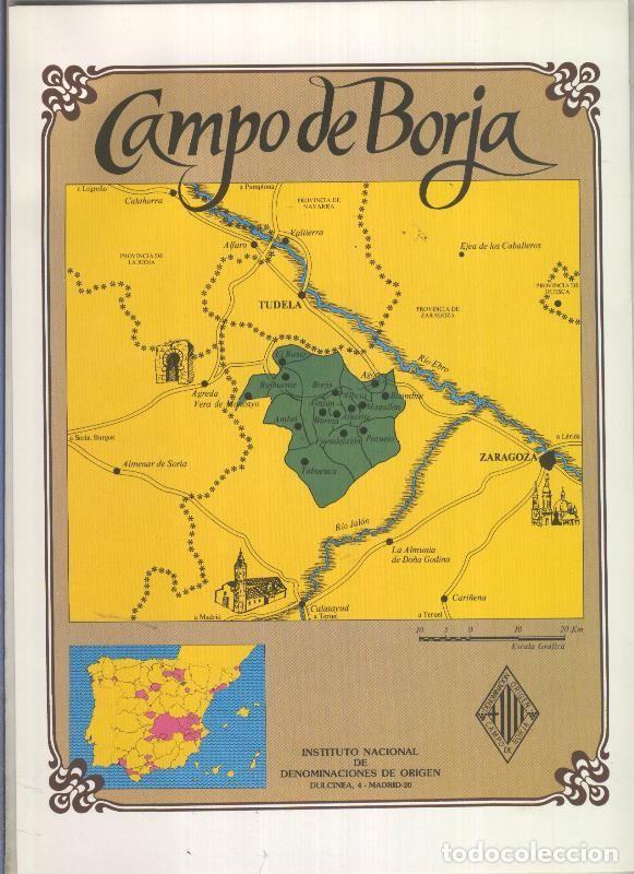 Postcards: Vinos de Espa&ntilde;a: Denominacion de origen: Campo de Borja - Varios