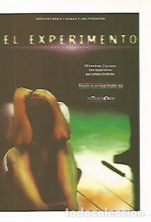 Postcards: CROMO CINE 1235: EL EXPERIMENTO - Varios