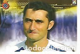 Postales: CROMO 529 ALBUM LIGA DE FUTBOL 2007-2008: Valverde (no 182) entrenador del Espanyol - Varios