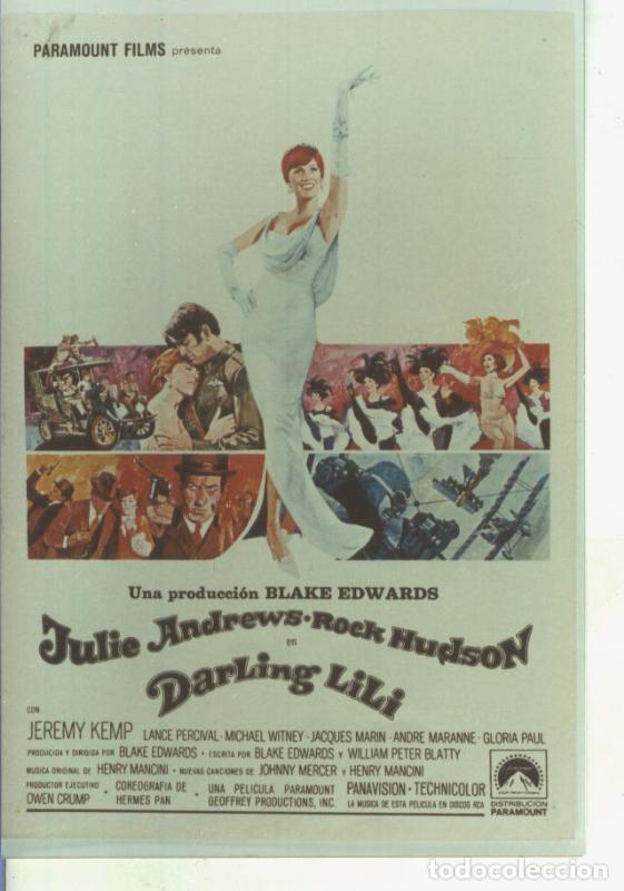 Postales: Foto cine 578: Darling Lili (Julie Andrews-Rock Hudson) - Varios