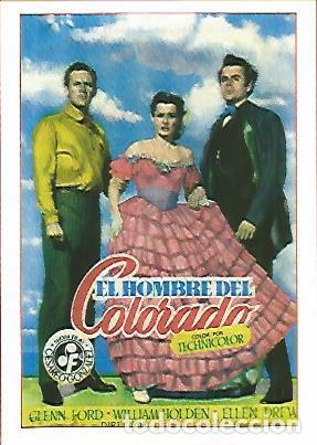 Postcards: CROMO CINE 1205: EL HOMBRE DEL COLORADO - Varios