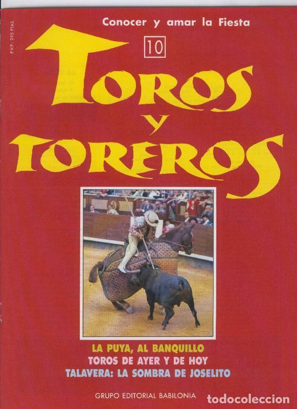 Postcards: Portada fasciculo Toros y Toreros numero 10 - Varios