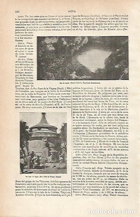 Postkarten: LAMINA ESPASA 15419: Ojo de Agua en Guatemala - Varios