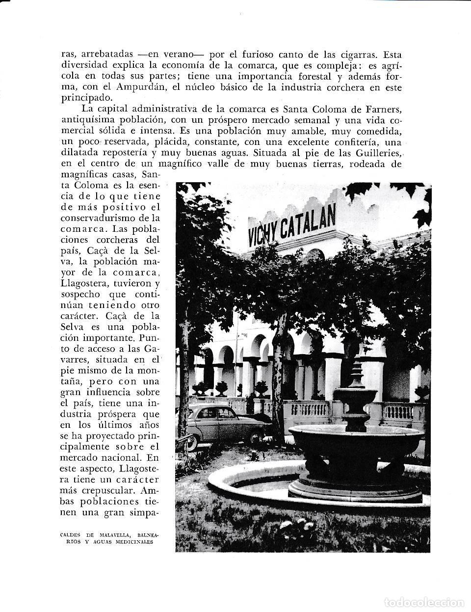 Postkarten: LAMINA 6338: Caldes de Malavella balneario y aguas medicinales - Jose Pla