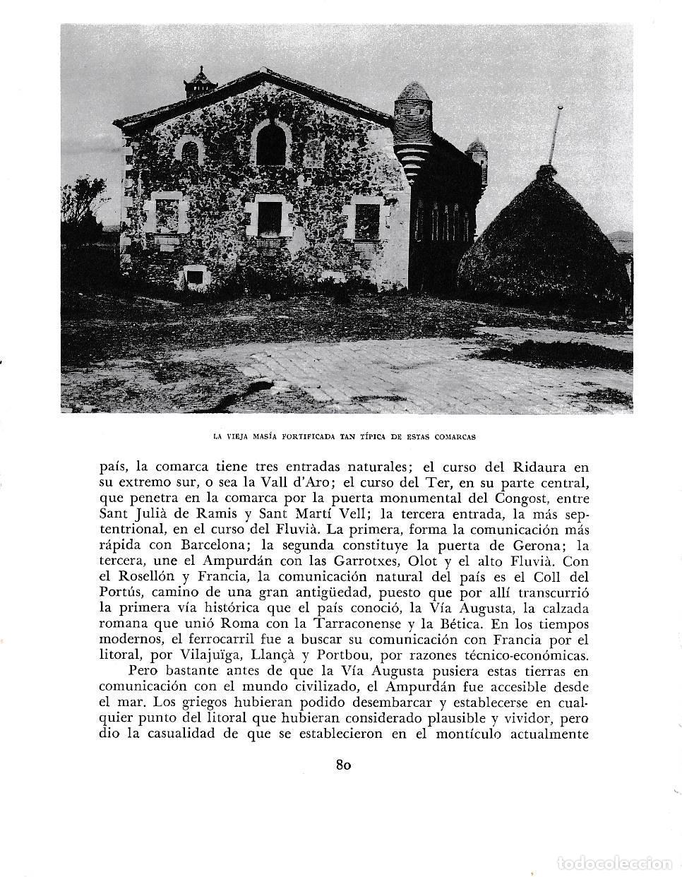 Postkarten: LAMINA 6349: Vieja masia fortificada tipica en estas comarcas - Jose Pla