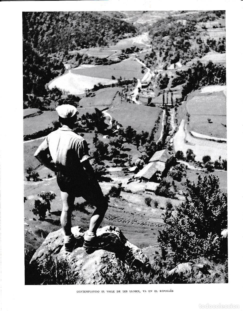 Postkarten: LAMINA 6387: Valle de Les Lloses en en Ripolles - Jose Pla