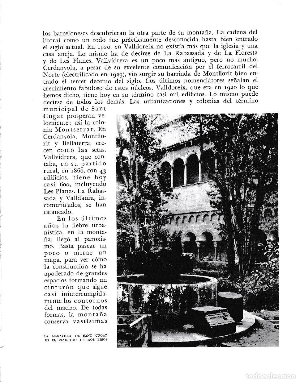 Postkarten: LAMINA 6418: Claustro de dos pisos de Sant Cugat - Jose Pla