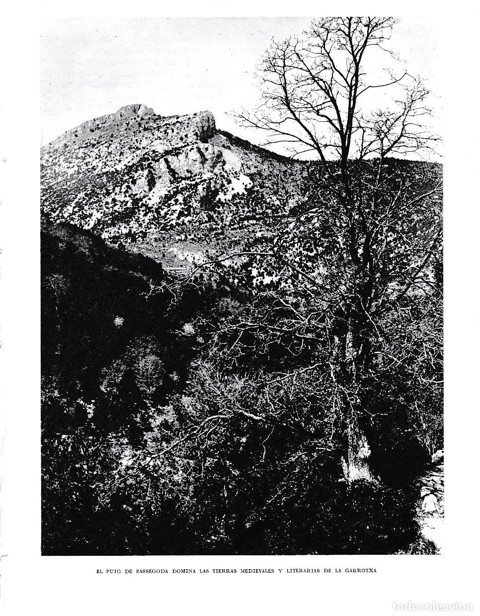 Postcards: LAMINA 6363: El Puig de Bassegoda en La Garrotxa - Jose Pla