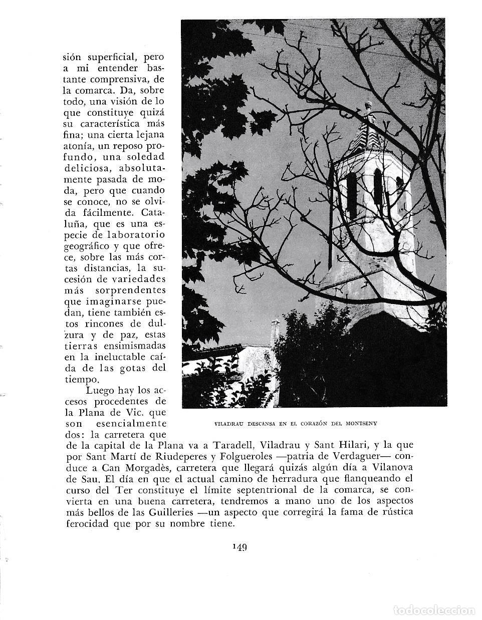Postkarten: LAMINA 6380: Viladrau en el corazon del Montseny - Jose Pla
