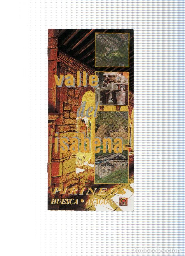 Cartoline: Triptico Turistico: VALLE DEL ISABENA - Turistico (Huesca Aragon 2000) - Gobierno de Aragon