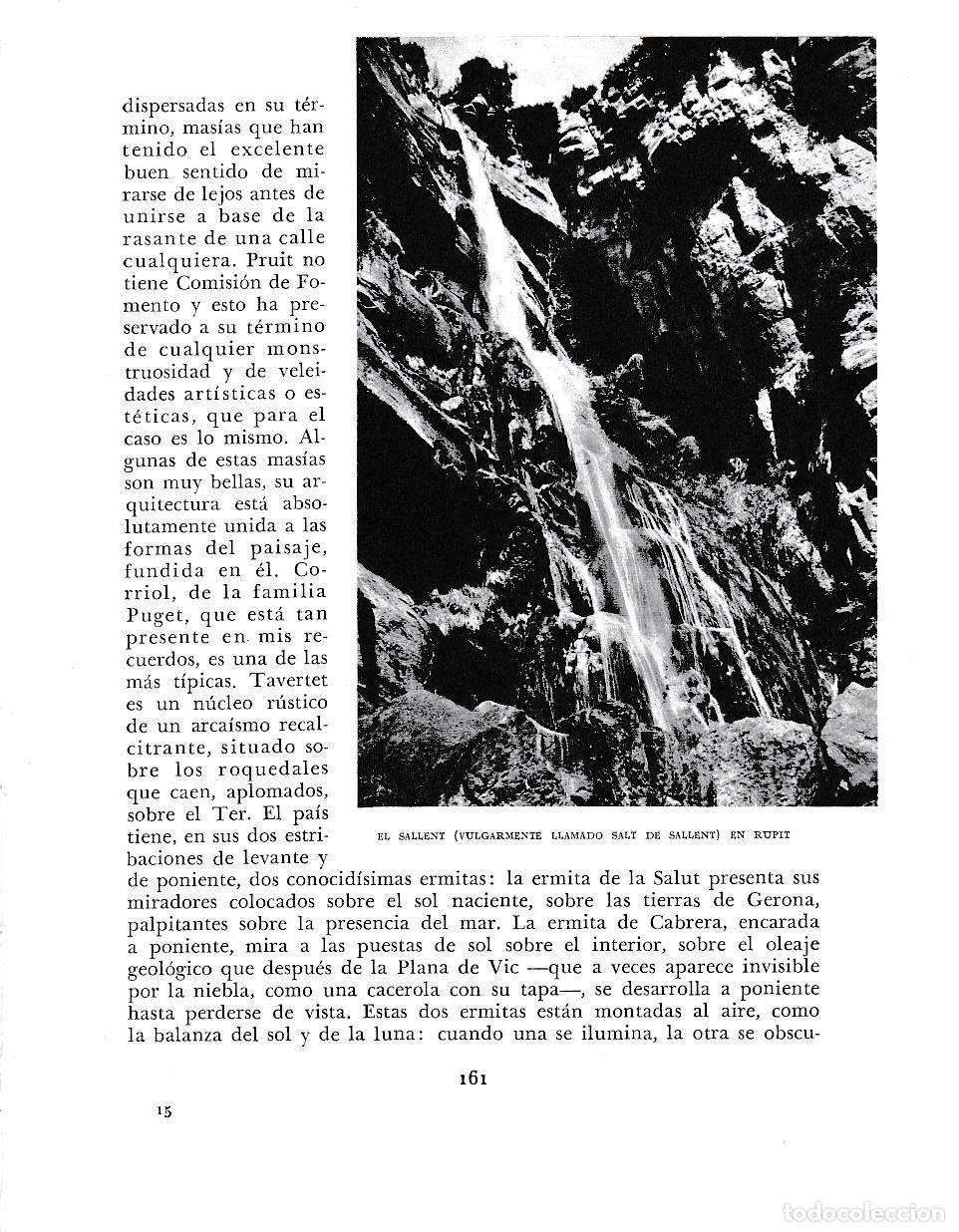 Postais: LAMINA 6385: Salt de Sallent en Rupit - Jose Pla