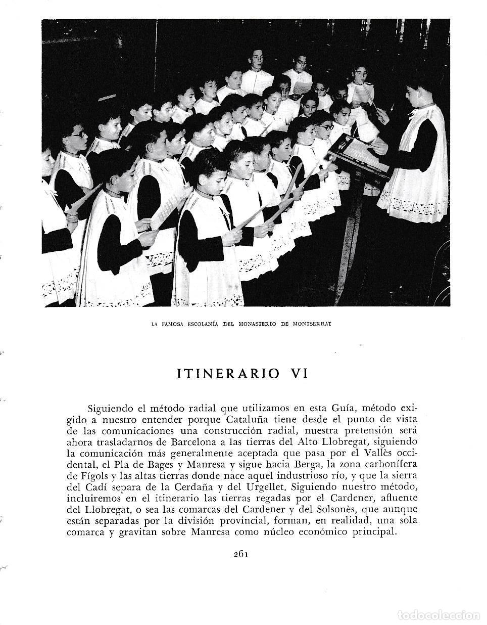 Cartes Postales: LAMINA 6426: Escolania del Monasterio de Montserrat - Jose Pla