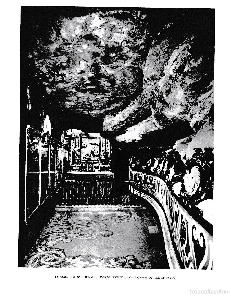 Cartoline: LAMINA 6431: La cueva de San Ignacio donde escribio los ejercicios espirituales - Jose Pla