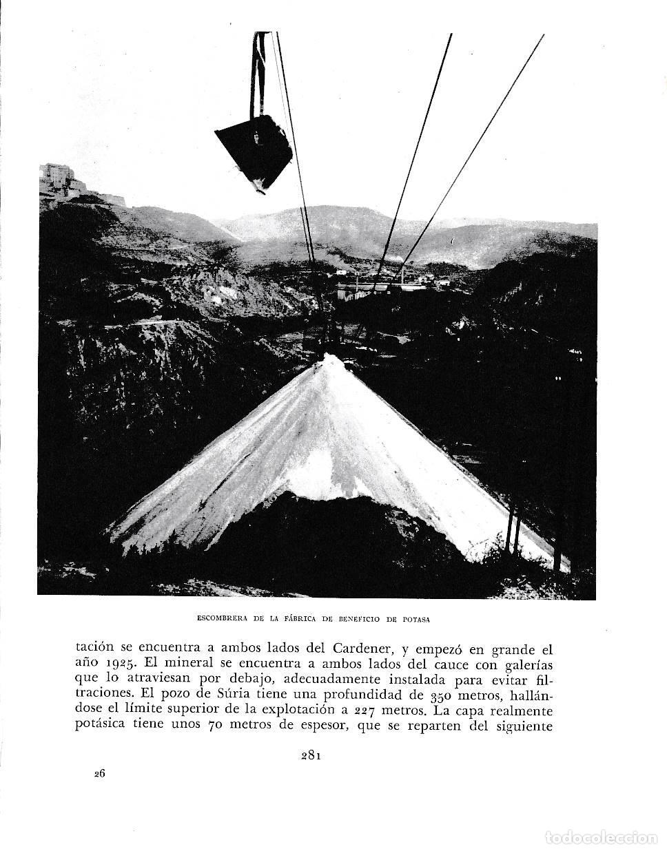 Cartoline: LAMINA 6436: Escombrera de la fabrica de potasa - Jose Pla