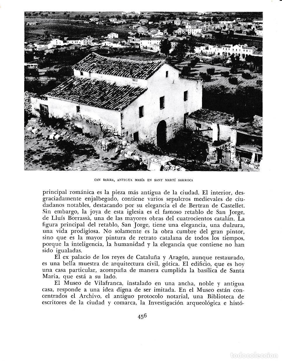 Postcards: LAMINA 6511: Can Barra antigua masia en Sant Marti Sarroca - Jose Pla