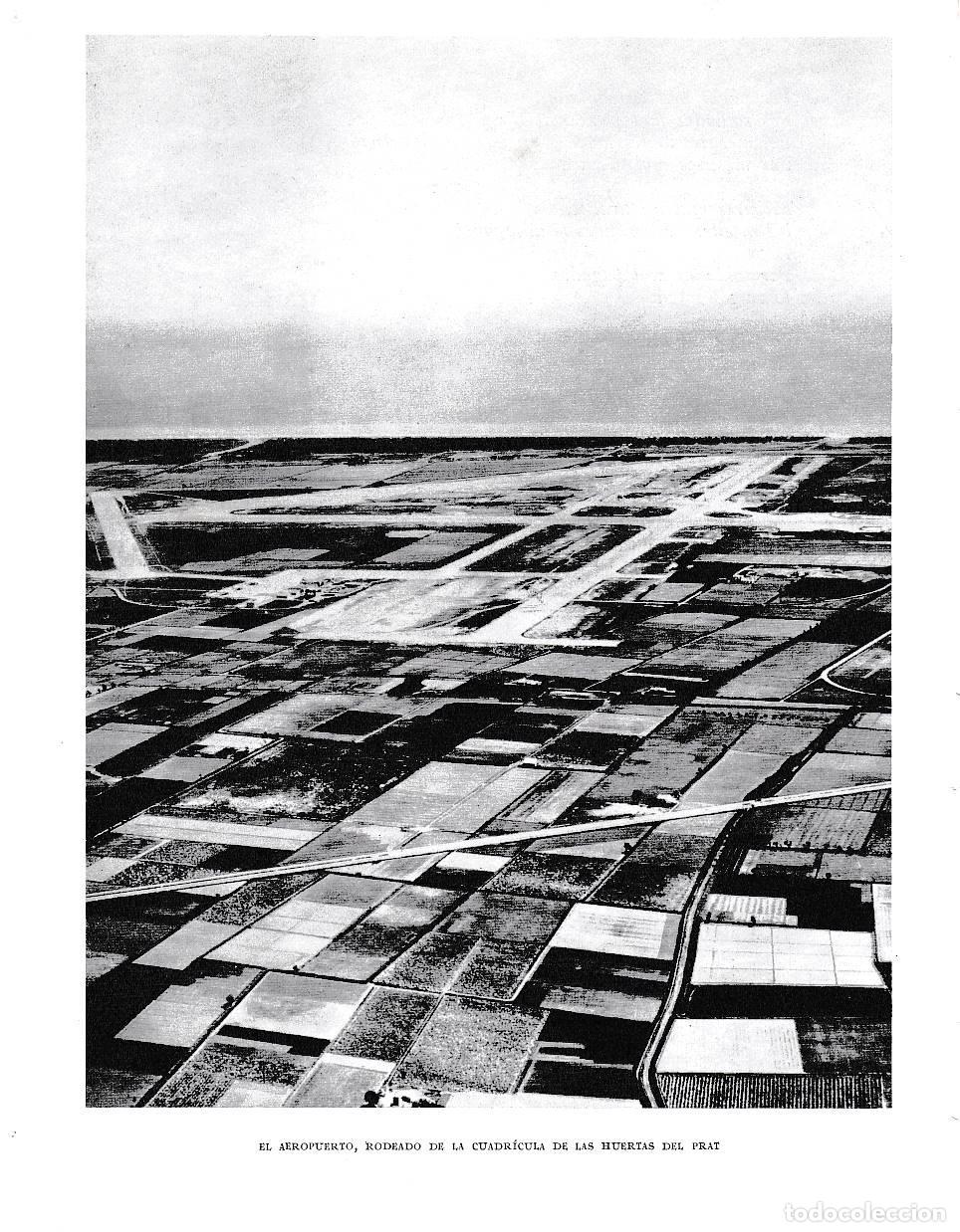 Postkarten: LAMINA 6451: Las huertas del Prat desde el Aeropuerto - Jose Pla