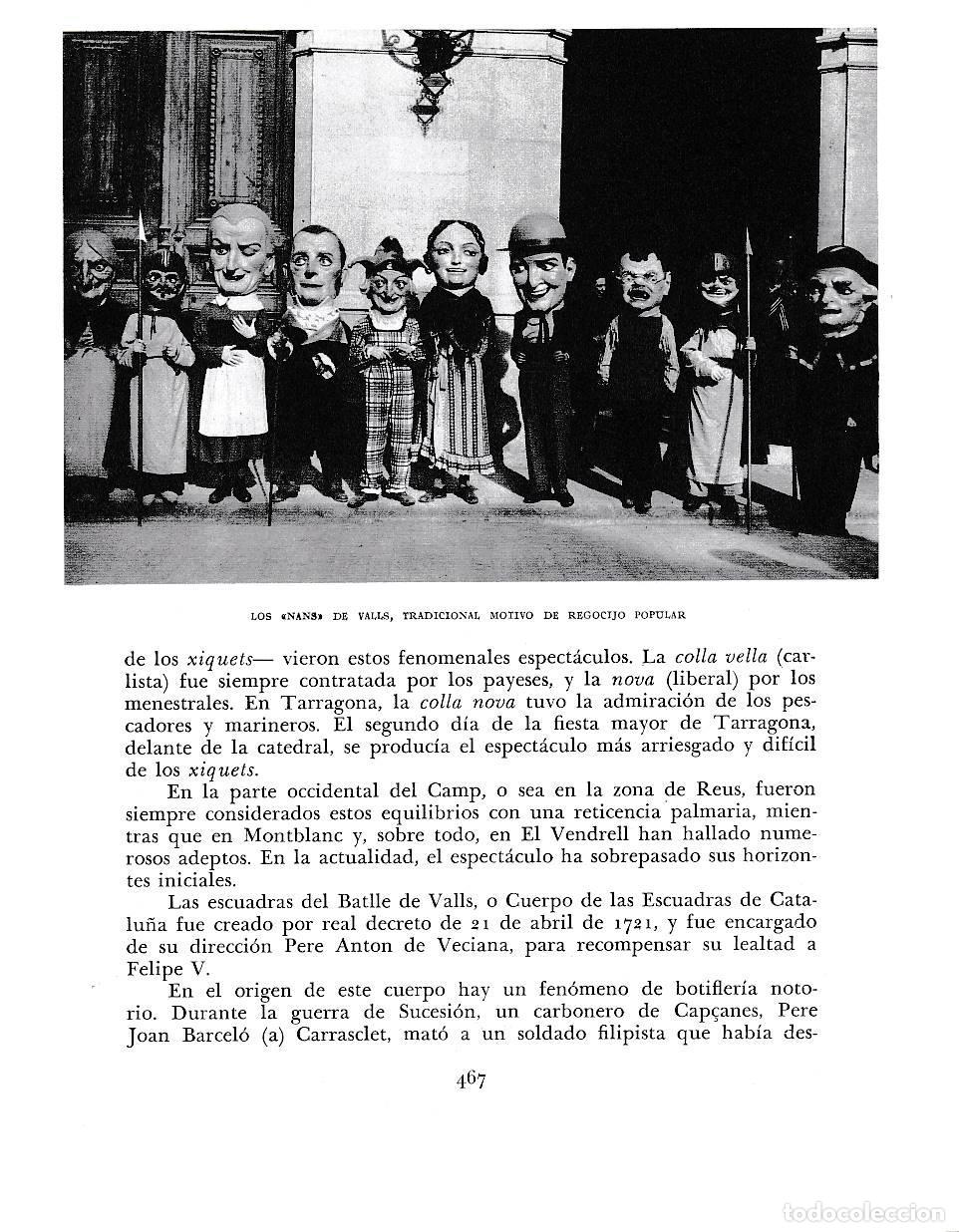 Cartes Postales: LAMINA 6516: Los nans de Valls tradicional motivo de regocijo popular - Jose Pla