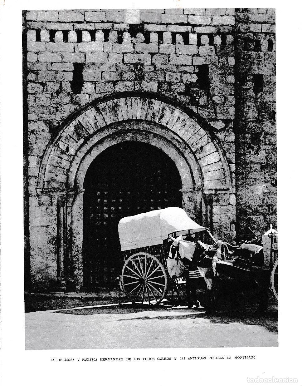 Postcards: LAMINA 6522: Hernandad entre los carros y las piedras de Montblanc - Jose Pla